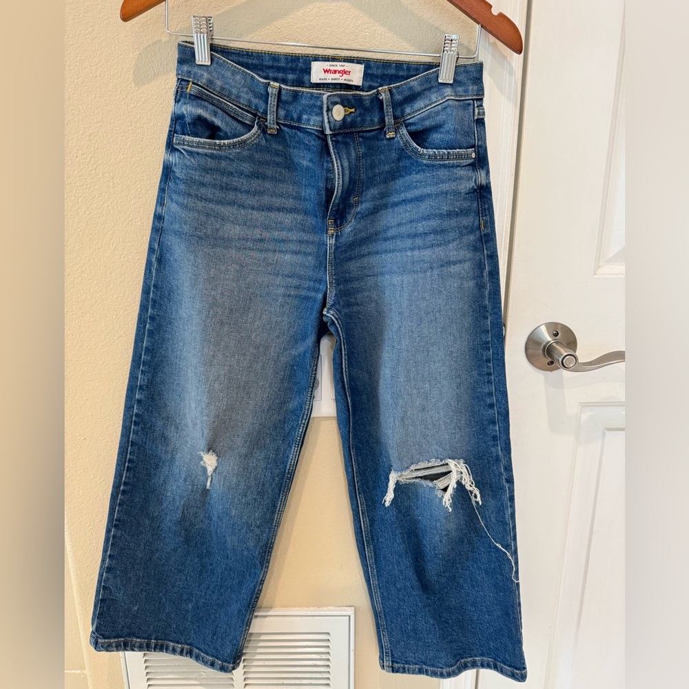 Wrangler high rise loose straight